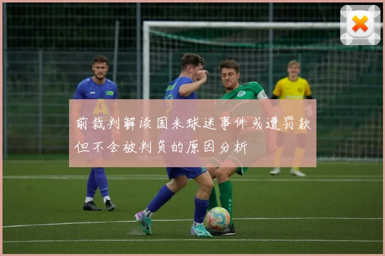 前裁判解读国米球迷事件或遭罚款但不会被判负的原因分析